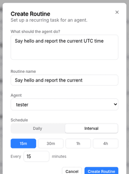 You Can Now Create Agent Routines Directly from the Workspace UI