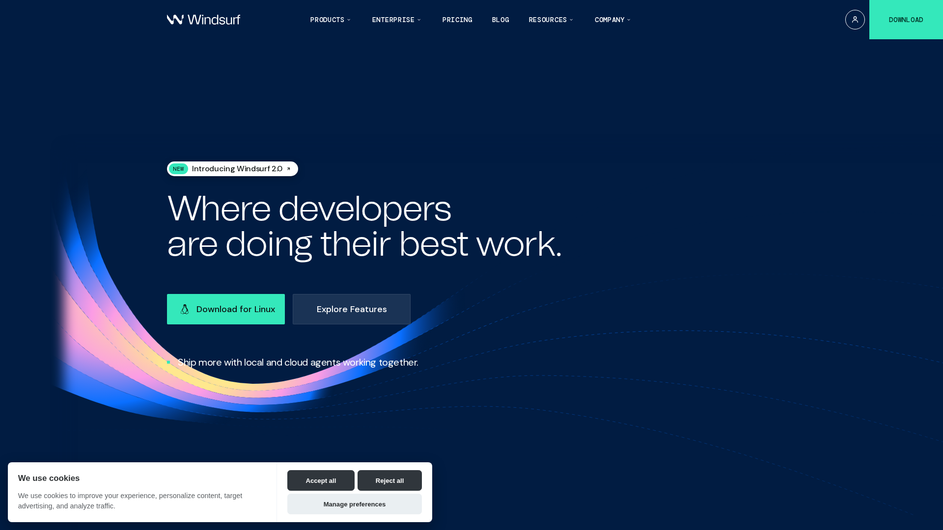 Windsurf — The agentic IDE by Codeium