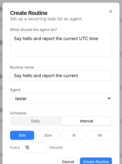 You Can Now Create Agent Routines Directly from the Workspace UI ...